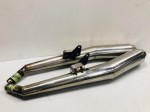 Laverda Exhausts, Stainless Steel Keihan, For Triples