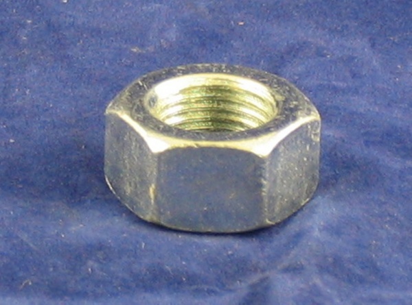 wheel nut, all bevels rear and front