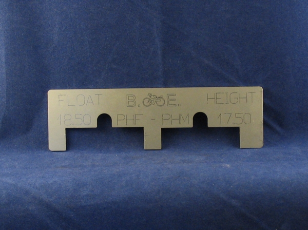 float height setting gauge  for dellorto phf and phm carburettors