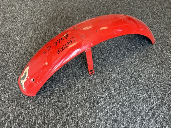750 GT leading axle front mudguard, original