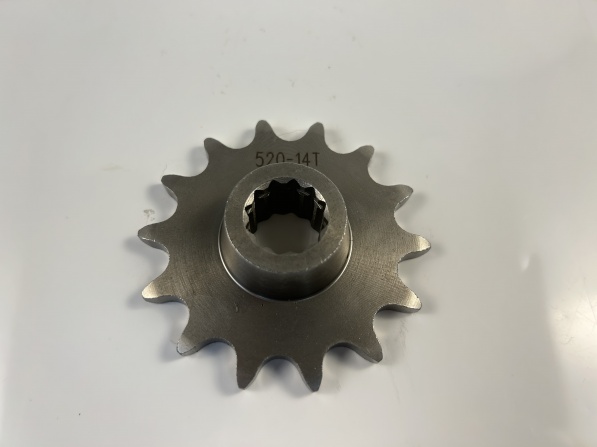 front sprocket 520 splined 14t