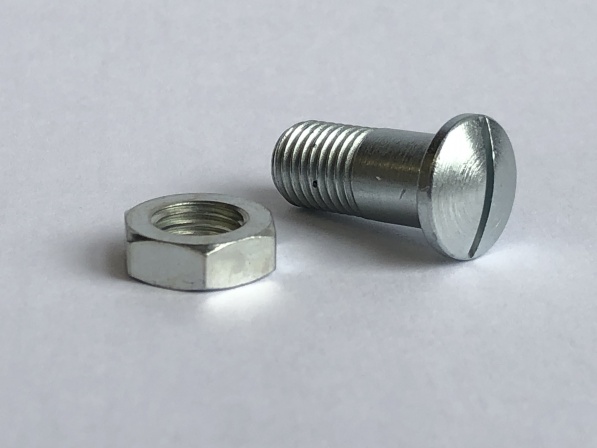 Brake or Decompressor lever Pivot Bolt & Nut Narrow & Wide case Singles