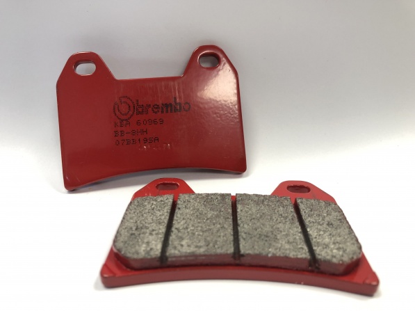 Brake pads Sintered front two pin