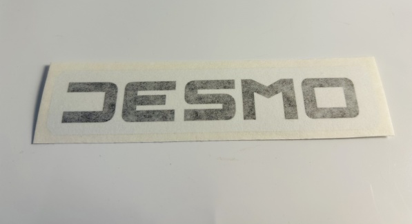 Desmo fairing & Seat decal, ss/ssd.