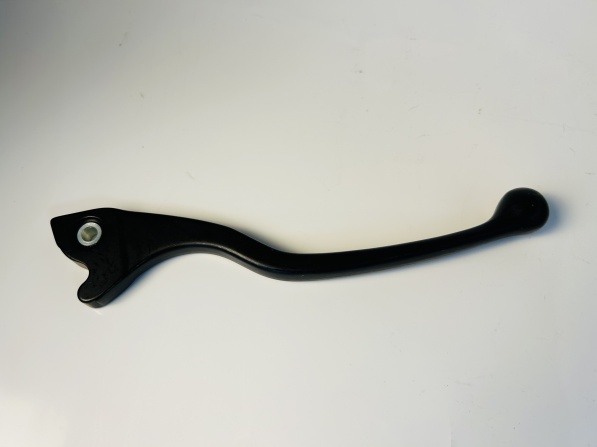 brake lever, front, black dogleg.