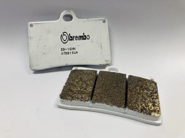 Brake pads Brembo Sintered front single pin