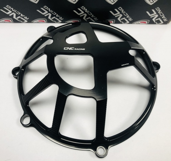 CNC Racing Clutch Cover, For Dry Clutch Models, Colour Black