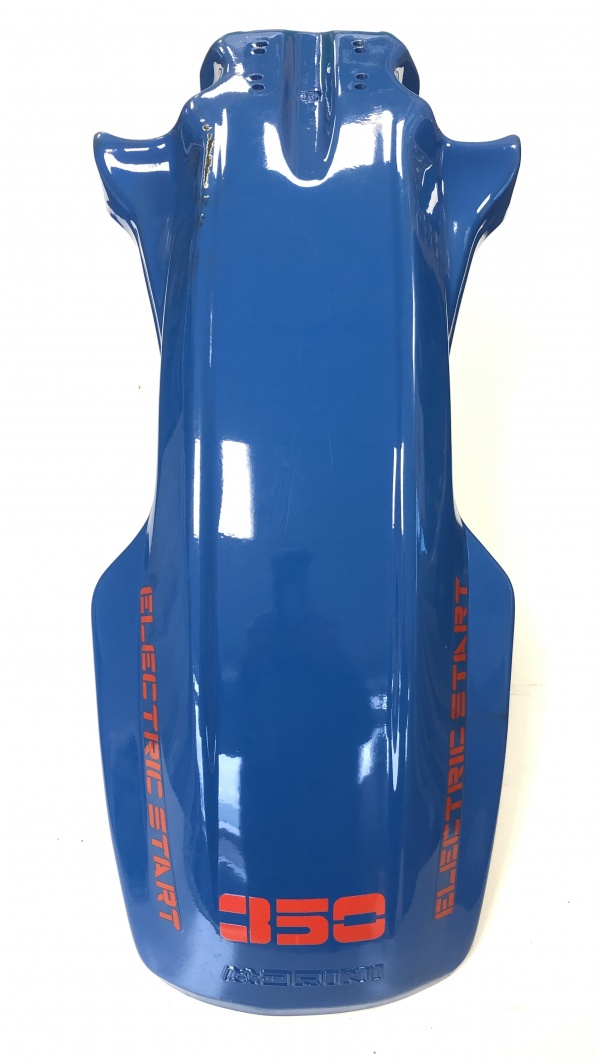 Blue Kango X3 Mudguard