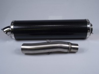 Silencer set, 851-900  f1 carbon low level