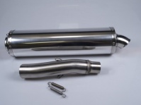 Silencer set, 851-900, f1 inox low level