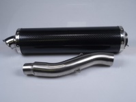 Silencer set, 851-900, f1 carbon high level