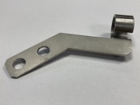 Brake hose guide, stainless steel.