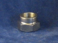 indicator stem nut, stainless.