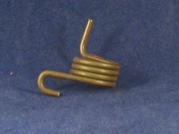 left hand footrest return spring 76-77 ss