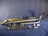 Exhaust system kit for imola 1973