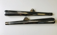 Pair Of 750 Roundcase Replica Conti Silencers