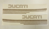 ducati + stripes tank, gold 900ss 1978>