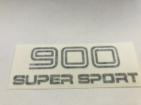 900ss side panel decal black & white 75-78