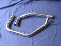down pipe pair 750 roundcase stainless steel