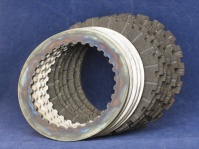 Clutch race friction set, steel.