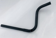 exhaust pipe rear black l/h