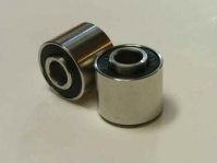 Marzocchi shock absorber eyelet (pair) stainless steel nb 1 pair = 1 shock absorber